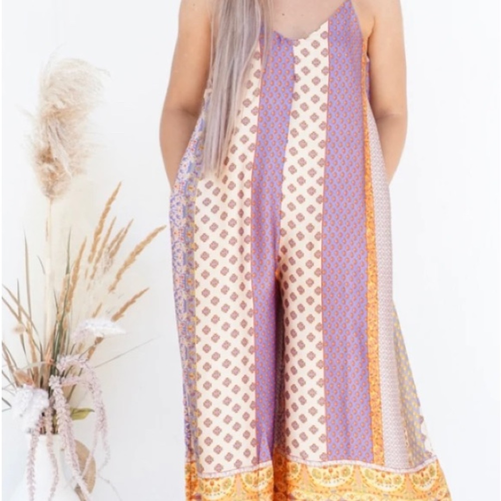 Radiant Multi Color Jumpsuit